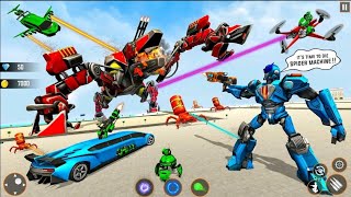 robot game limo robot car game | promo video 2 | never stop jk screenshot 5