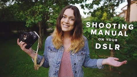 How to Shoot Manual on your DSLR for Beginners