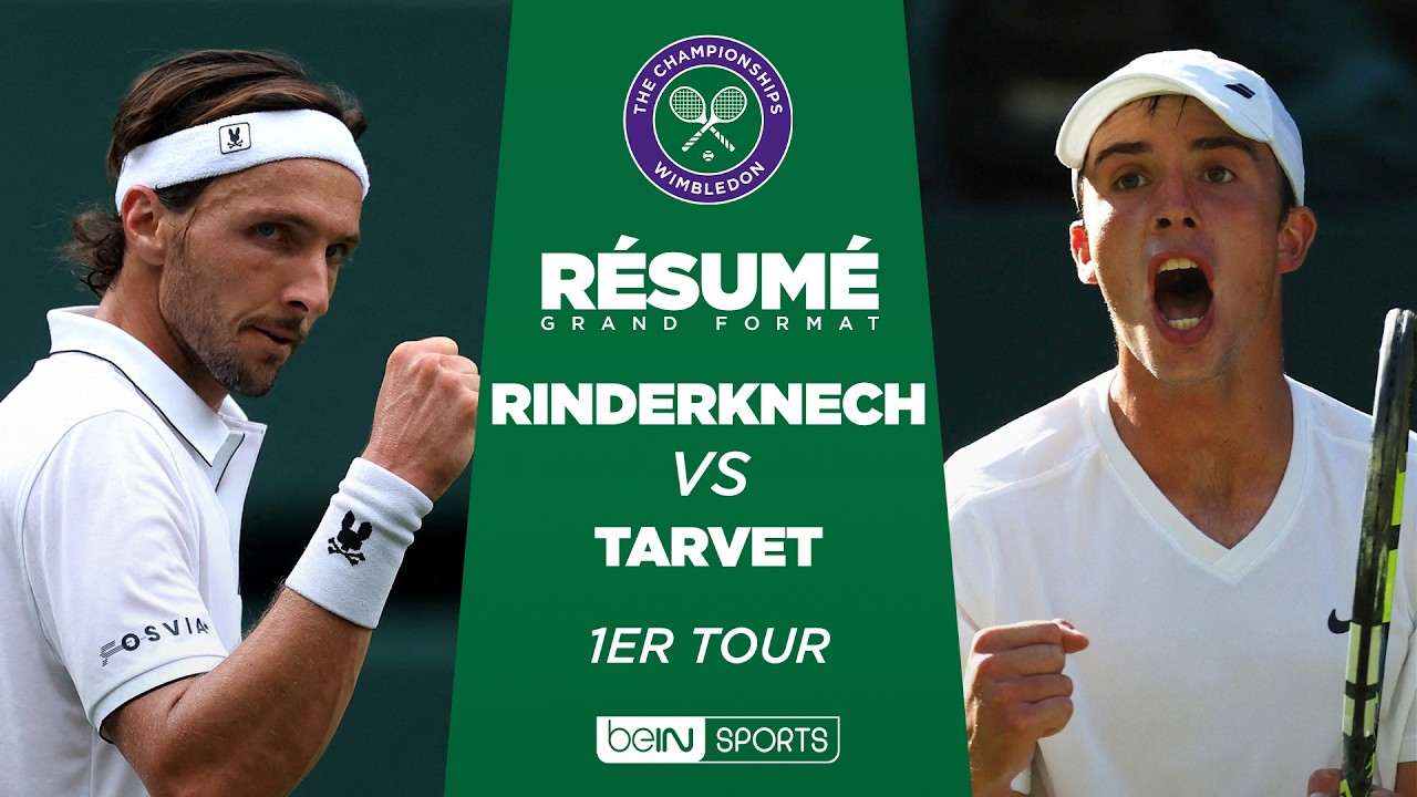 WIMBLEDON : Arthur RINDERKNECH vs Oliver TARVET | 1er tour