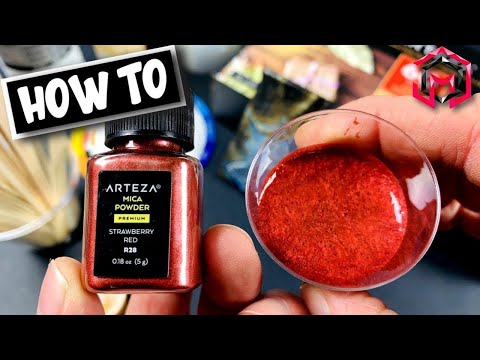 15 acrylic pouring tips with Mr Goodriddance – Mont Marte Global