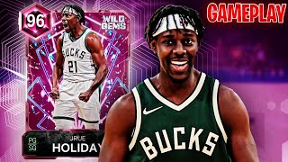 PINK DIAMOND JRUE HOLIDAY IS AN AWESOME PG, BUT IS HE WORTH THE PRICE IN NBA 2K26 MyTEAM!!