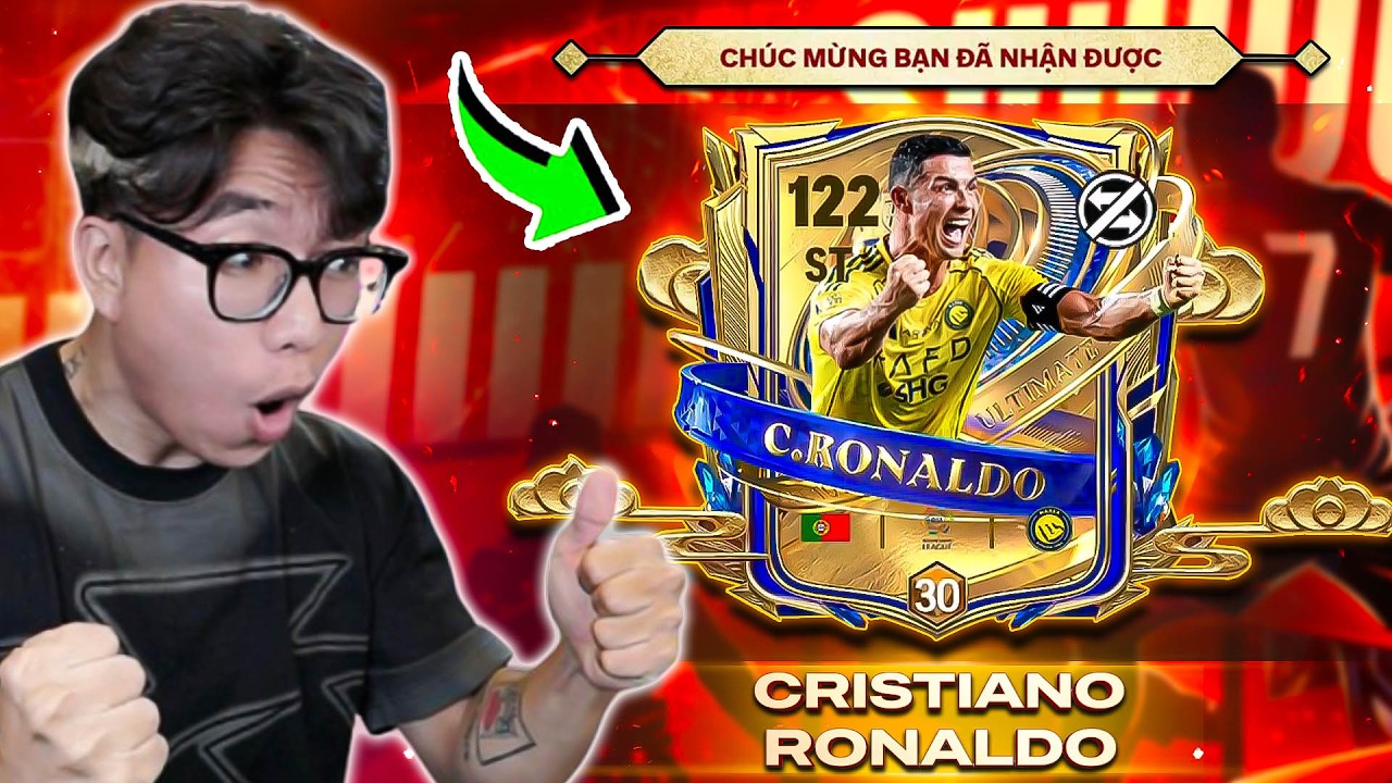 BI HUỲNH CHƠI LỚN BỎ 16K FV MANG ANH 7 RONALDO VỀ ĐỘI HÌNH | FC MOBILE