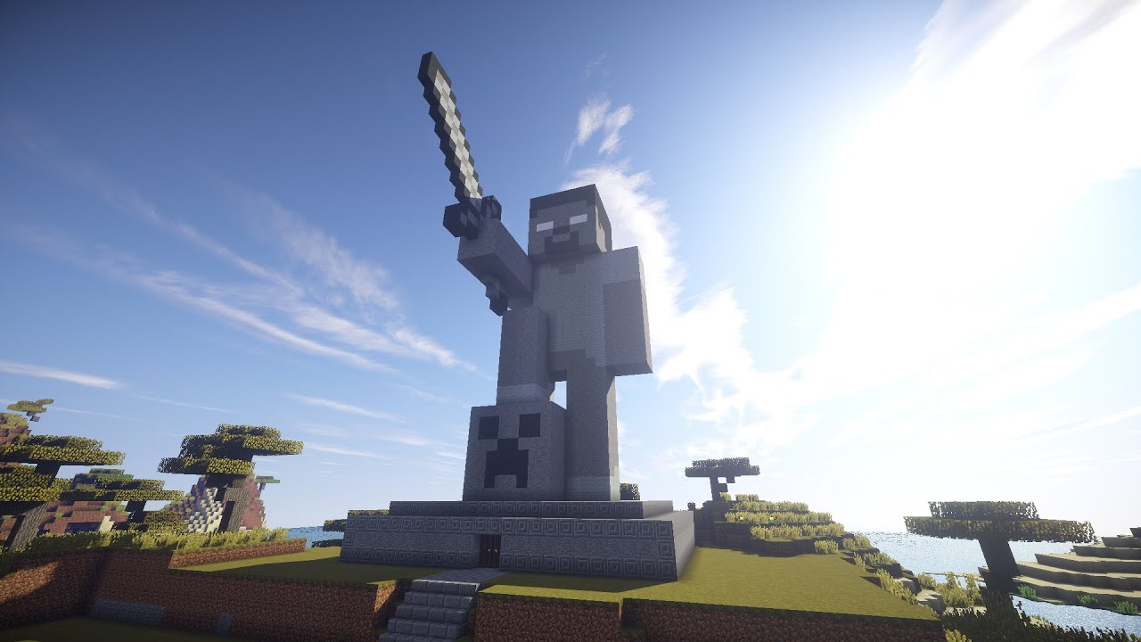 MINECRAFT: Survival #25 - EFSANEVİ HEYKEL! - YouTube