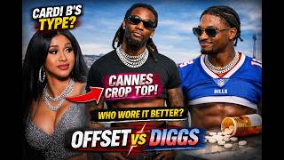 CardiB Certainly Has A Type: Offset Shows Up To Cannes In His Crop Top Acting Like Stefon Diggs 