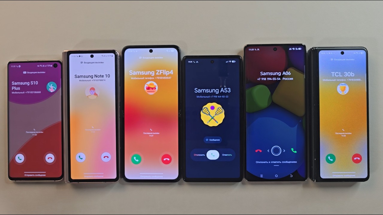 Guess Who Incoming call Google Pixel 6A Samsung S10 Samsung ZFold2 Samsung ZFlip3 Tecno 30s Samsung8