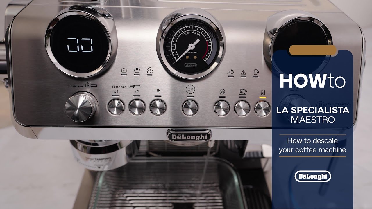 La Specialista Maestro | How to descale your coffee machine - YouTube