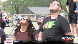 Astronomer, visitors and Idabel residents marvel at solar eclipse