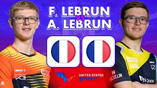 🔴 [LIVE] 🇫🇷 FELIX LEBRUN vs ALEXIS LEBRUN 🇫🇷 / 🔥 UN CHOC XXL ! / WTT GRAND SMASH USA - COMMENTÉ