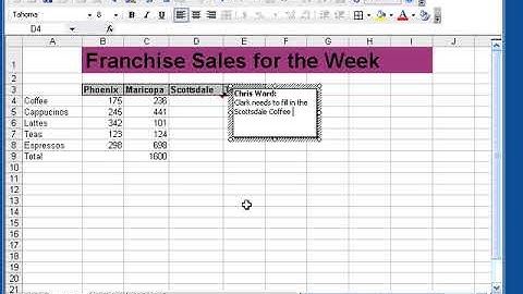 MS Excel 2003 Basic (Collaboration-Sharing work books) Lesson -24