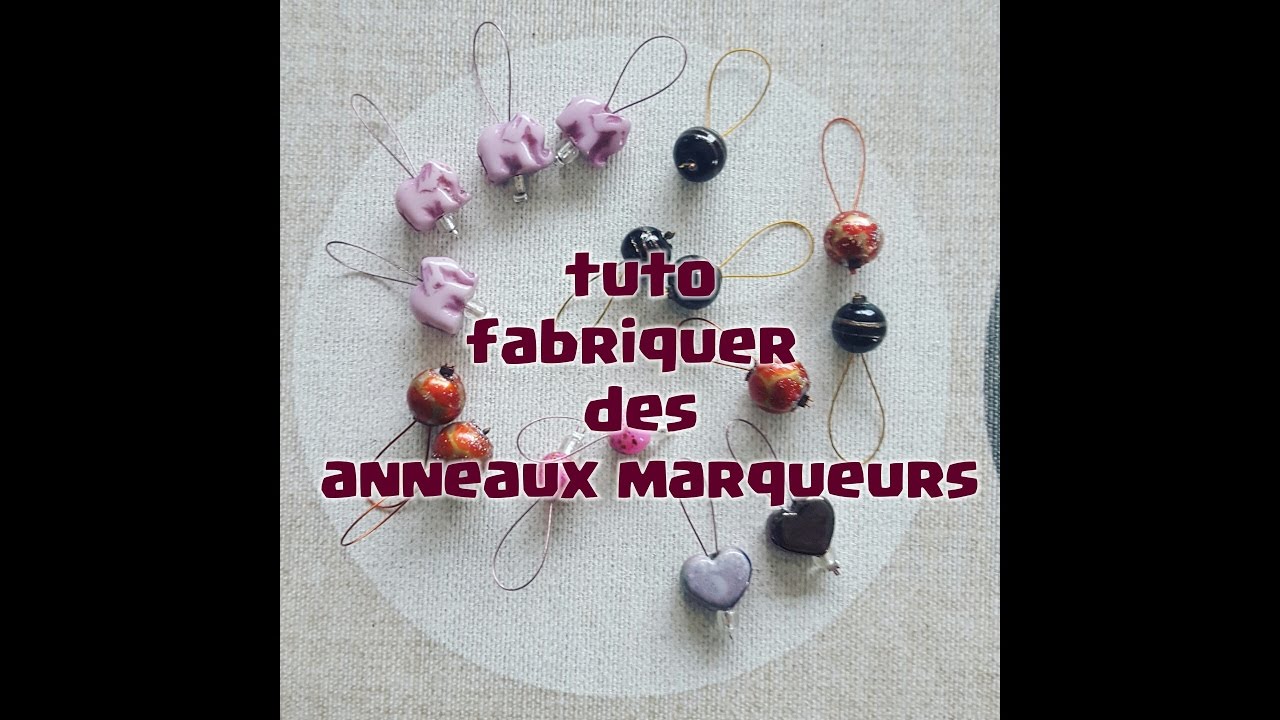 Comment faire ses anneaux marqueurs pour le tricot - tuto #1 