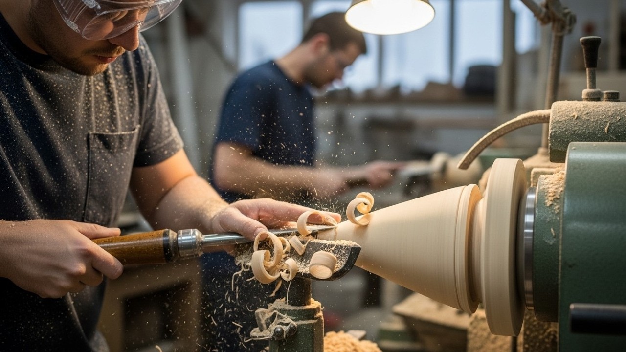 Manufacturing Process of Wooden Handheld Citrus Juicers! Health and Safety! No Micro-plastics!