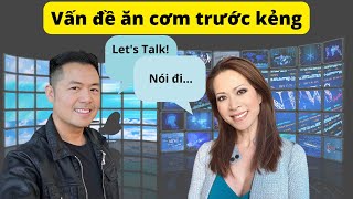 Vấn đề "ăn cơm trước kẻng." And Parents forced marriage. Leyna Nguyen & Sean Le English conversation