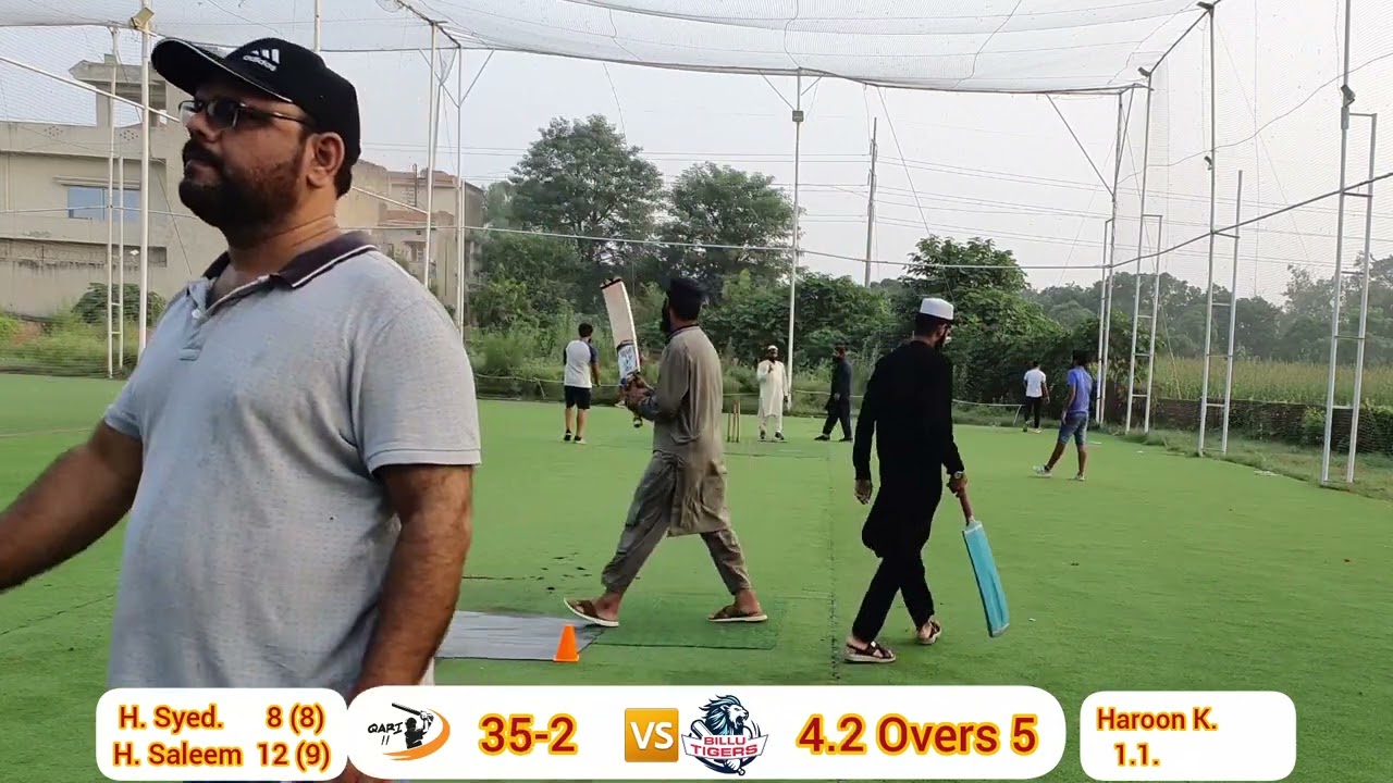 Qari-11 Vs Billu Tigers Cricket1st Match