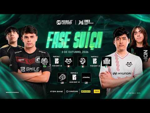 🔴 AO VIVO | MCT AMER Brazil - Sul & Norte | Fase Suíça - Dia 11 [PT]