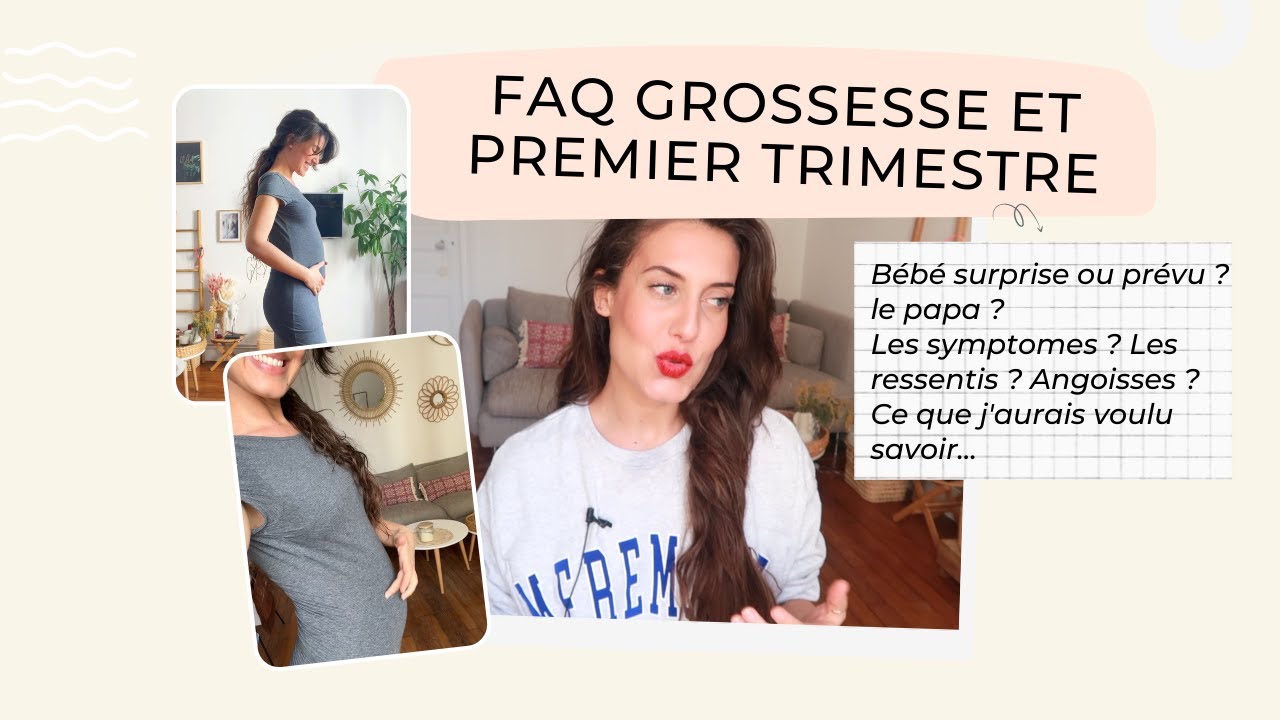 FAQ grossesse & premier trimestre : parce que c'est important pour moi de partager cet angle de vue
