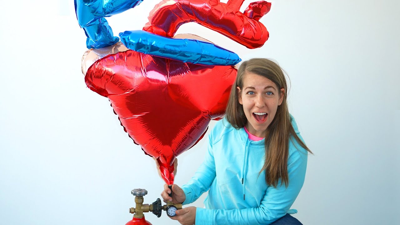 I Make an Anatomically Correct Heart Balloon YouTube