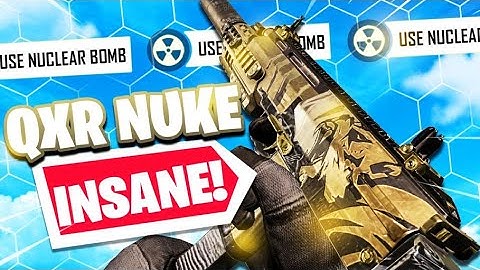 INSANE iPAD QXR NUKE! COD Mobile