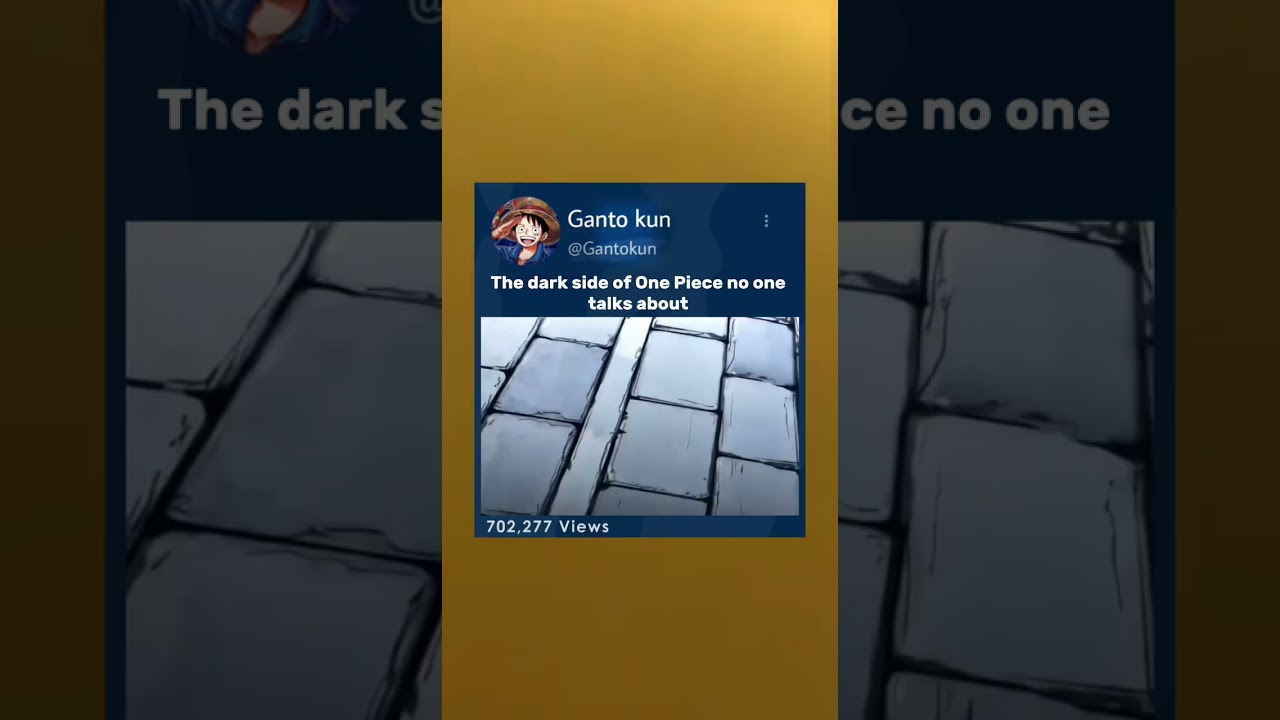 When You Realise How Dark One Piece Is ..🗿..