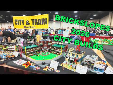 LEGO City Builds! | #BRICKSLOPES2026