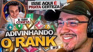 ADIVINHANDO o ELO das pessoas pelo CLIP no VALORANT! #2 (ft @joaozinfps8810 )