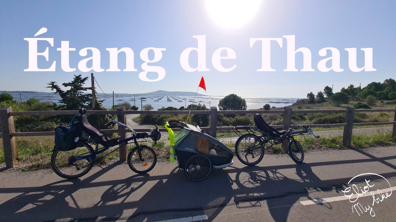 Étang de Thau en vélo couché - Eliotmybike