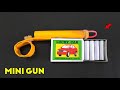 How to make Mini Paper Gun with Matchbox | how to make a paper gun | paper shotgun