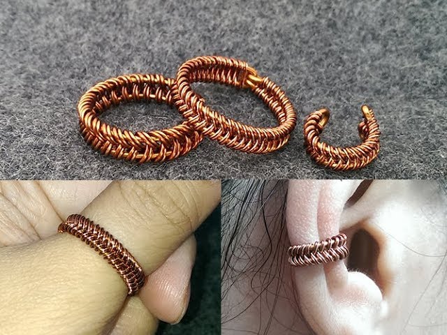 Wire wrapping rings tutorials. - Handmade Jewelry