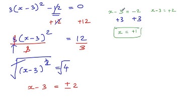 Solving Quadratic Equations in Vertex Form: Step-by-Step Guide