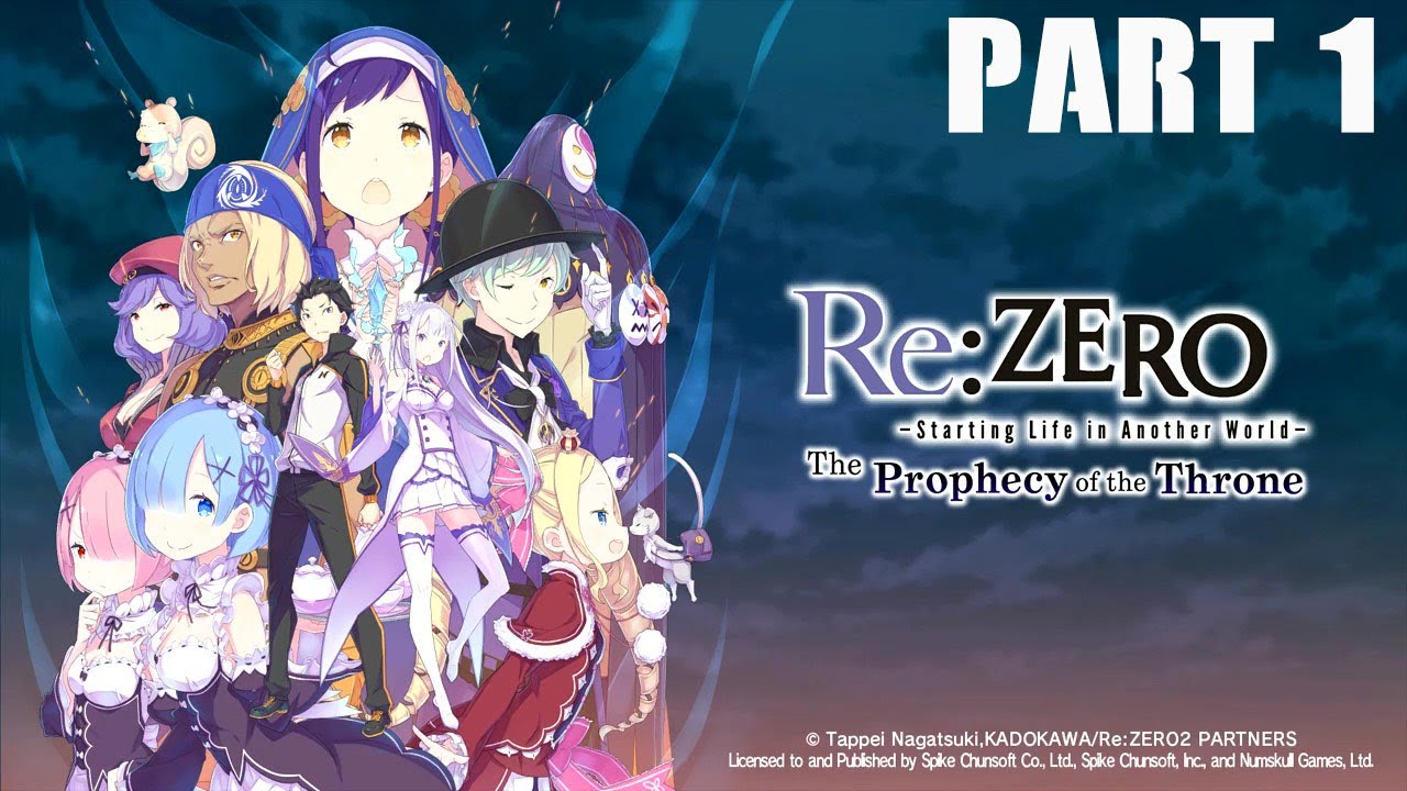 Re Zero Starting Life in Another World The Prophecy of the Throne ...