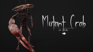 Mutant Crab | Sea Creatures Collection | Unreal Engine 4/5 (FAB) and Unity horror character