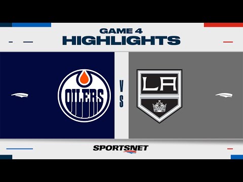 видео: NHL Game 4 Highlights | Oilers vs. Kings - April 28, 2024