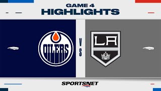 : NHL Game 4 Highlights | Oilers vs. Kings - April 28, 2024
