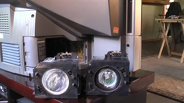 How To Change The Bulb In a DLP Projection Television