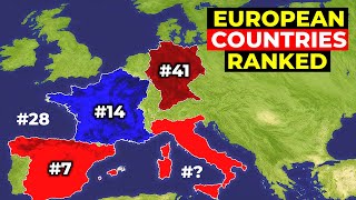 Ranking ALL European Countries From Worst to Best