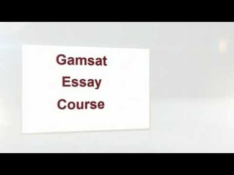 gamsat essay writing tutor