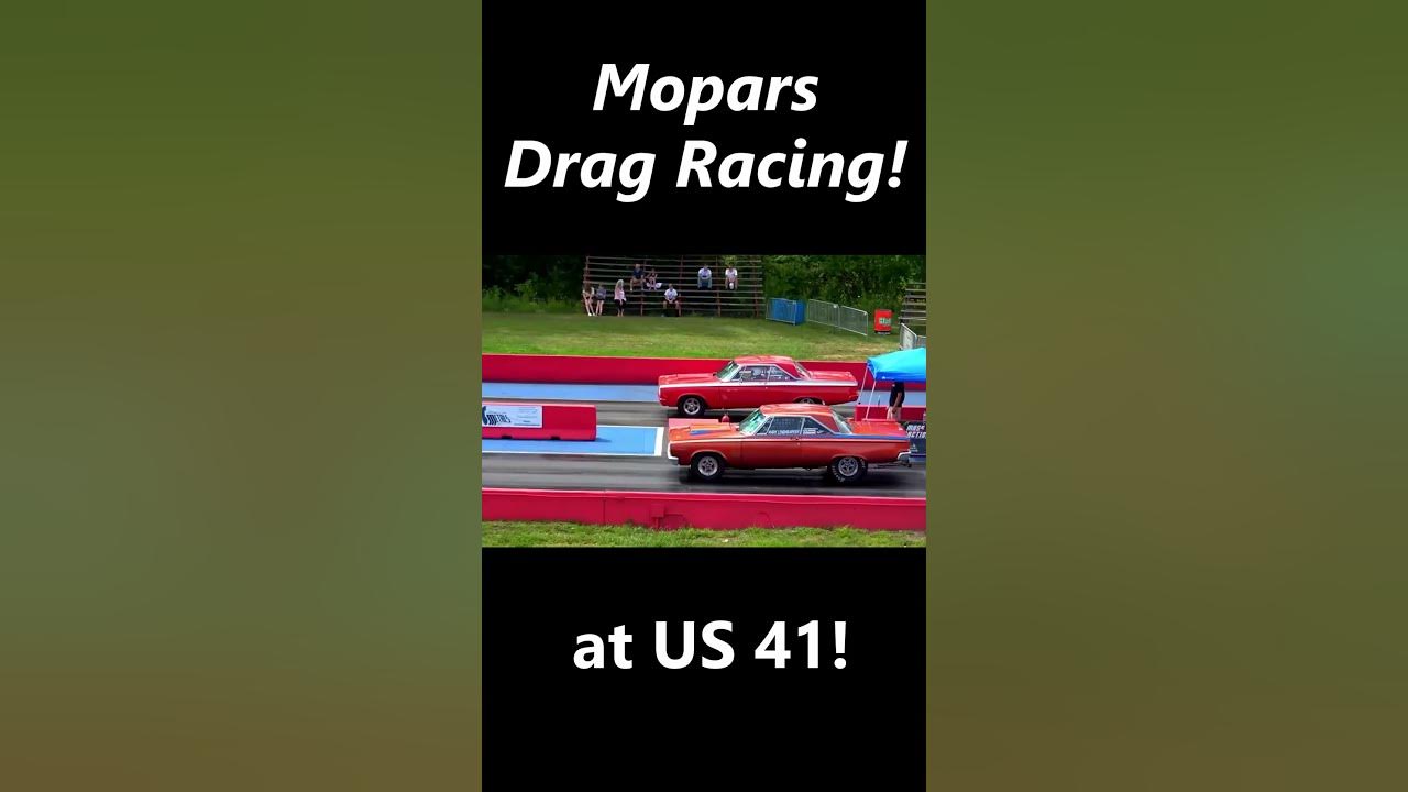 10 sec Mopar's Drag Race at US41 Dragway! shorts dragrace racecar