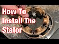 How To Install Motorcycle Stator on a CB350 CL350 Honda: Part 153