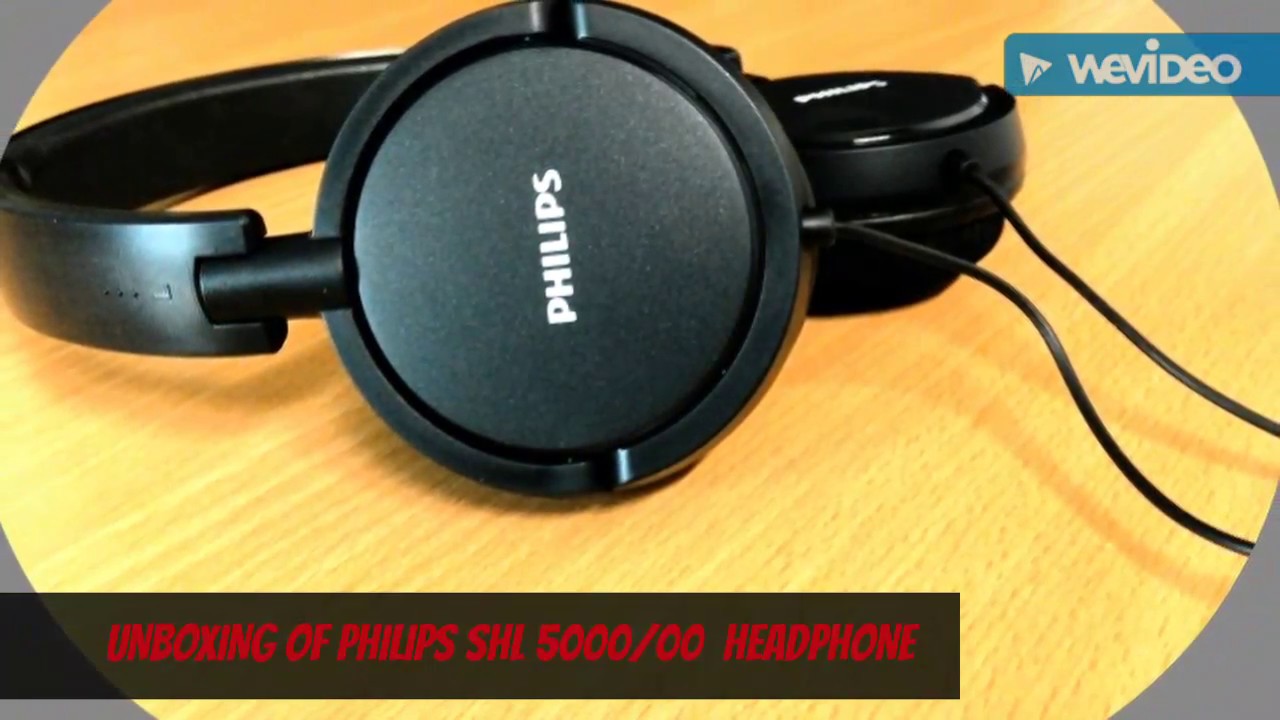 UNBOXING OF PHILIPS SHL 5000/00 HEADPHONE (DEEP BASS) BEST