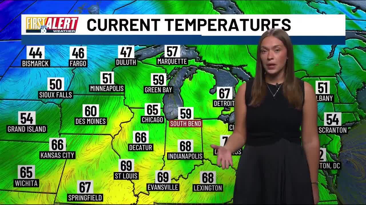 First Alert Forecast: A couple more days of temperatures in the 70s ...