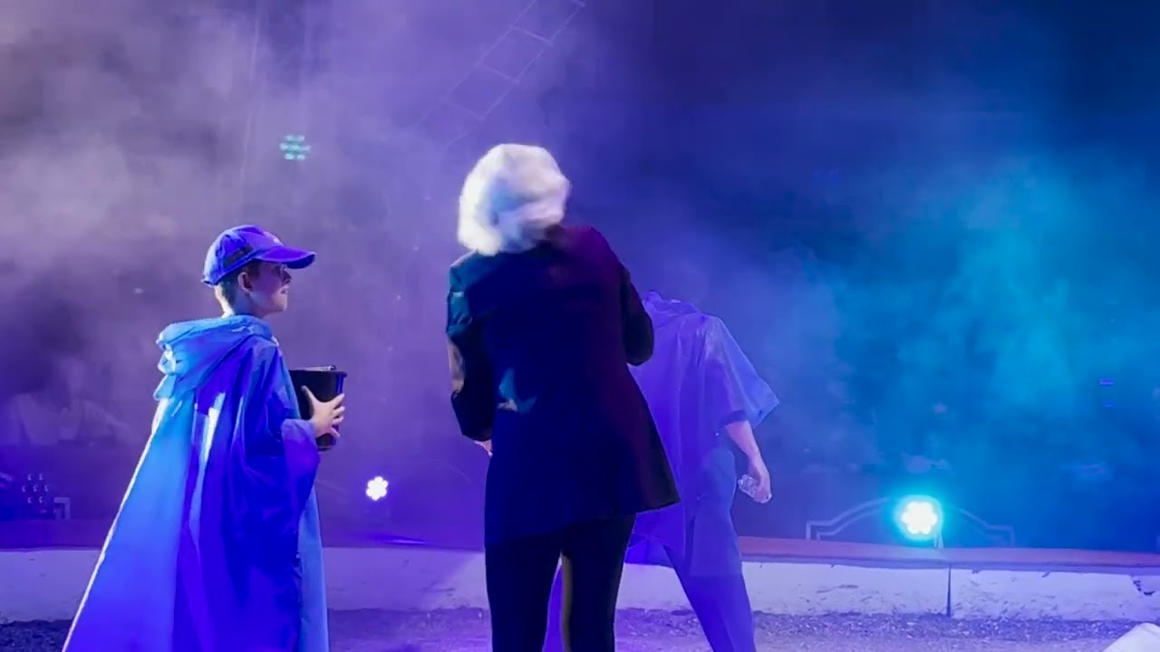 Clown Jimmy Folco aus Italien im Circus Louis Knie
