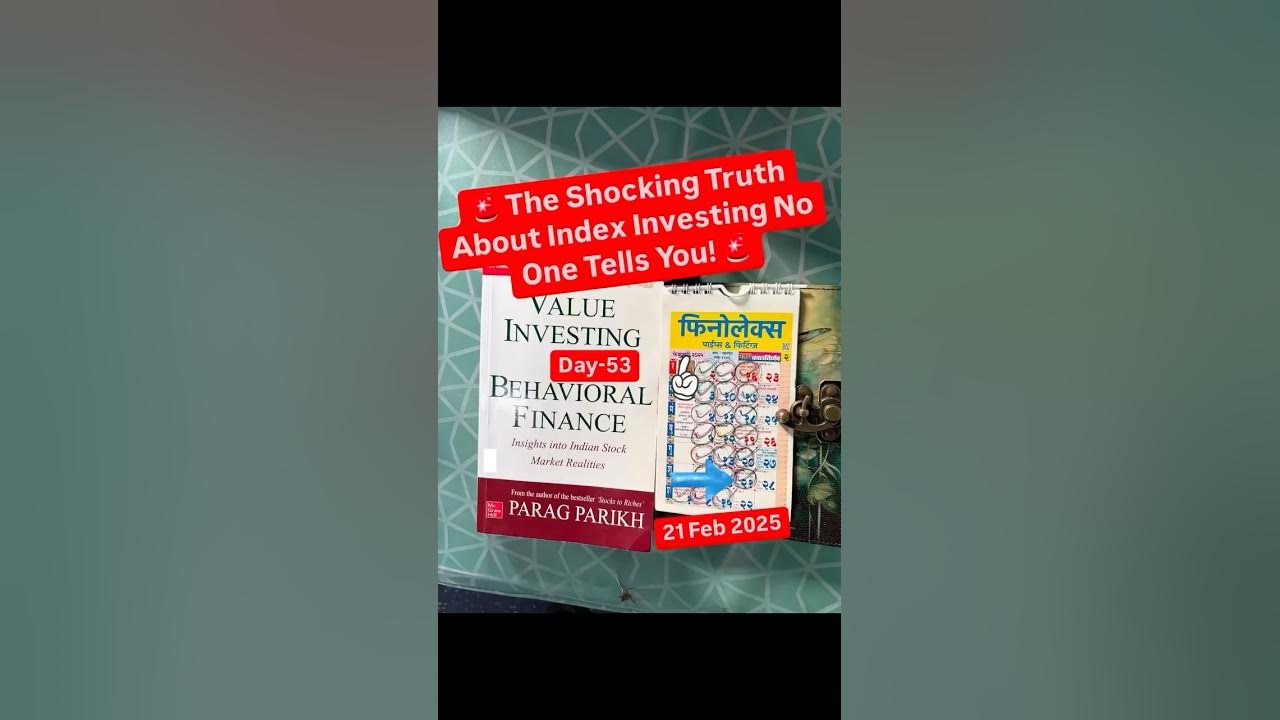 Day 53/365 🚨 The Shocking Truth About Index Investing No One Tells You