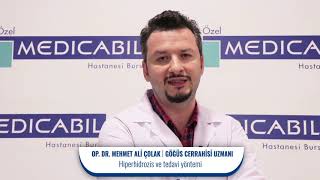 Op. Dr. Mehmet Ali ÇOLAK, Hiperhidrozis, MEDICABIL Resimi