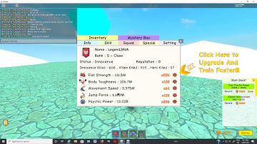 super power training simulator showing my stats :D