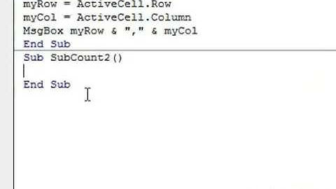 How to count sheets in a range using macros Microsoft Excel