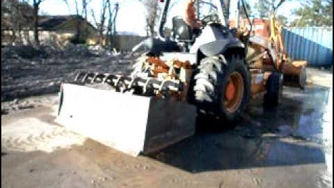 2004 CASE 570 MXT 4X4 LOADER LANDSCAPER