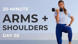 Strong 20 Day 2: 20Minute Arm and Shoulder Workout