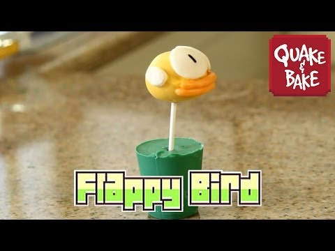 Flappy Bird Cake Pops! – QUAKE N BAKE