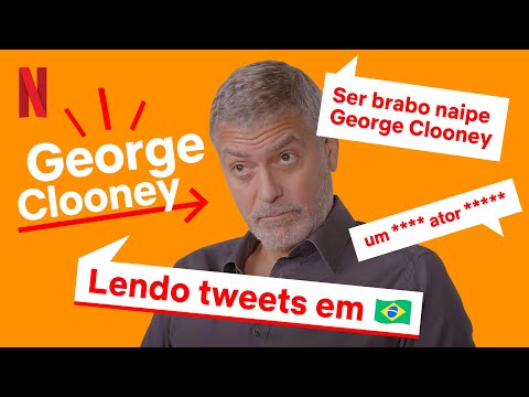 George Clooney deixa a língua portuguesa mais sedutora | Netflix Brasil