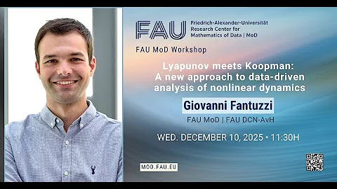 FAUMoD 10.12.25 Lyapunov meets Koopman: A new approach to data-driven analysis of nonlinear dynamics