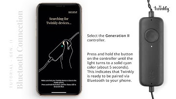 Twinkly Tutorial_Bluetooth Connection